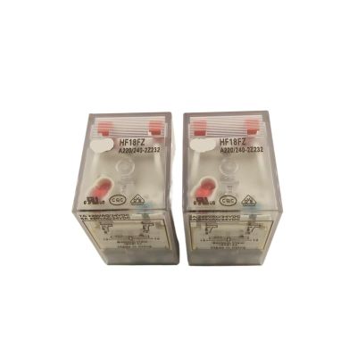 HF18FZ-A220/240-2Z232 two group conversion 8-pin 7A with LED light relay