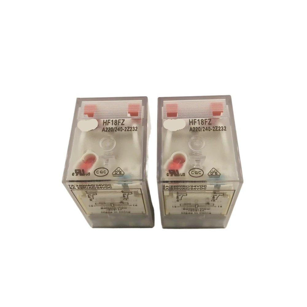 HF18FZ-A220/240-2Z232 two group conversion 8-pin 7A with LED light relay