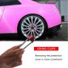 Nihfien 20 Pcs Wheel Lug Nut Covers Bolt Caps,21mm Universal Anti-Rust Car Tire Nut Caps Bolt Cover,Hexagonal Plastic Tire Bolt with Removal Tool (Red) view 4