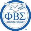 Phi Beta/ Sigma Greek Letter Trailer Hitch Cover [Blue/Silver - 2" R] - ID#34281 view 4