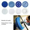 Car Polishing Pad Set Microfiber Wool Bonnet Fleece Buffing Cover 8pcs 6in Waxer Waxing Pad Bonnet for Car Polisher view 3