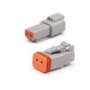 POWTAXBJGD 1/5/10 Sets 2P/3P/4P/6P/8P 22-16AWG Waterproof Electrical Wire Connector Plug Kit DT06-2S DT04-2P(12P Whole Set,1 Sets) view 1