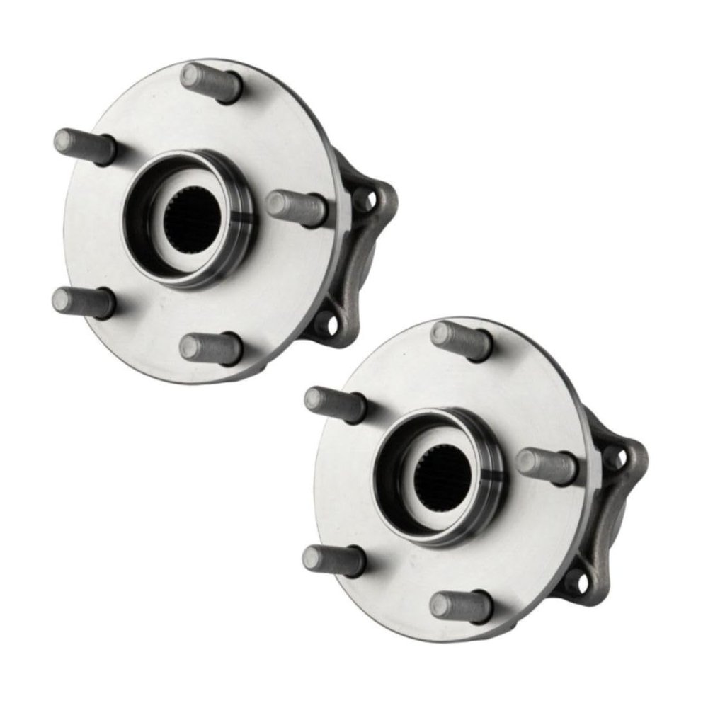MAPHRWZ 2pcs Wheel Hub and Bearing Assembly Right Passenger Left Driver Rear Side with ABS Sensor for Subaru for Ascent for Forester for Legacy for Outback