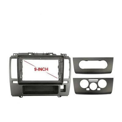 KONGDSDM Car Radio Panel 9 Inch Car Frame Adapter Fit for Nissan Tiida 2005-2010 Android Radio Fitting Panel Kit Durable(Only Frame)