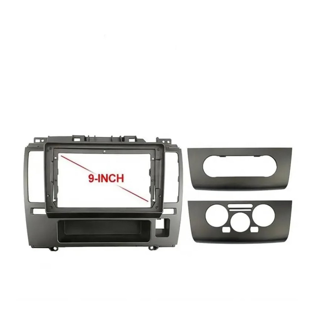 KONGDSDM Car Radio Panel 9 Inch Car Frame Adapter Fit for Nissan Tiida 2005-2010 Android Radio Fitting Panel Kit Durable(Only Frame)