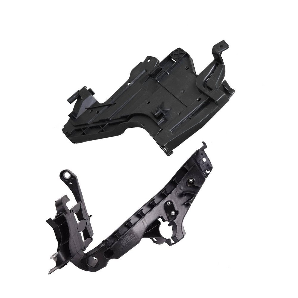 Dawn Jade Front Headlight Support Mount Plate Bracket Frame for Audi for A4 2008-2012 for A4 Quattro 2008-2012 for S4 2008-2012 Left Drive Side WangD1448