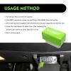 pinflaw 2 PCS Automobile Power Upgrade Fuel Saving, OBD2 ECOOBD2 Automotive Plug and Driver Single Plate, Automotive Energy Saver Accessories, Universal for Most Cars (Green) view 3