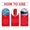 MQSHUHENMY Automotive Oil Film Cleaning Brush for Car Windows, Car Windshield Cleaner Tool - Glass Cleaning Board, Window Glass Cleaner Board Tool (2) view 4