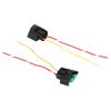 Gavigain 2Pcs Car Motorcycle Female Adapter Wiring Socket Base, Bulb Female Connector Lamp Holder Cable Connector for H8 H11 view 4