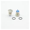 QZLIBEFUD 12mm Metal Push Button Switch Flat Head Ring/Logo 3-6V 12V 24V 220V Self-Reset Momentary Waterproof Car Auto Eng red Blue(Yellow - Reset,3-6V) view 3