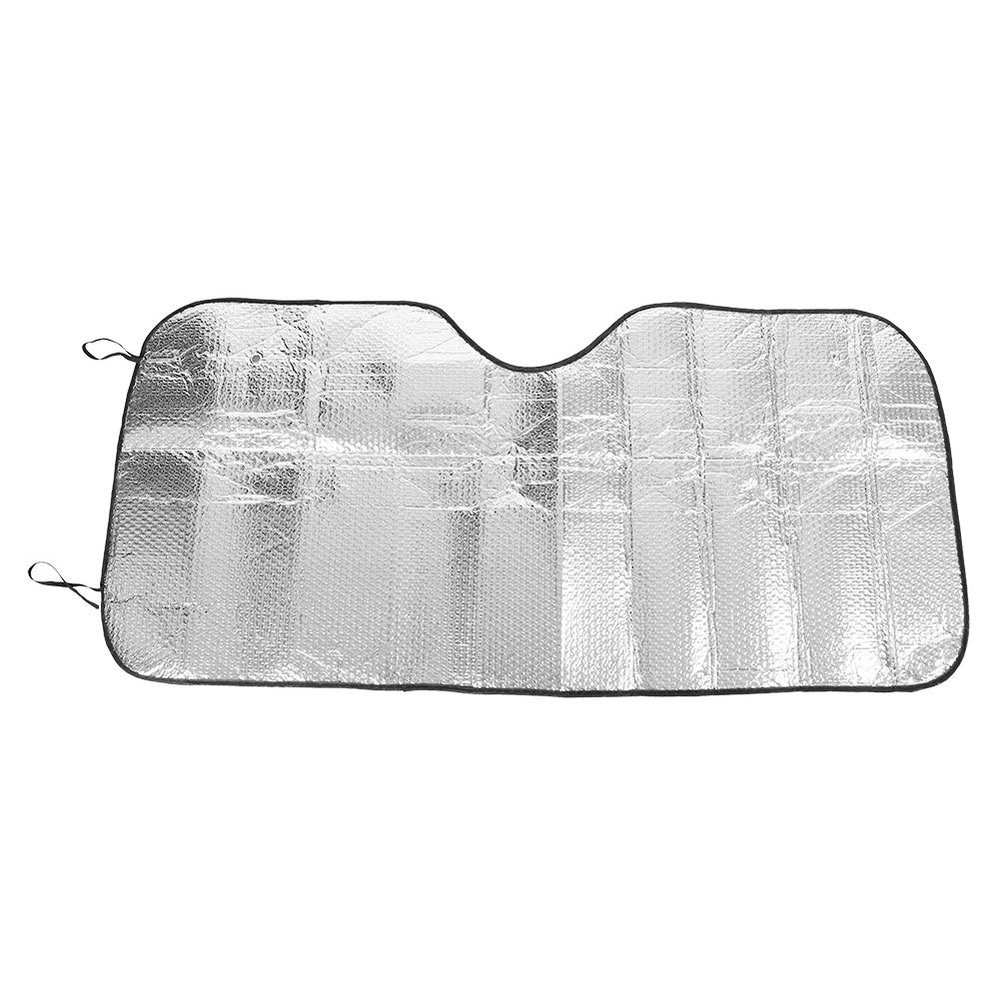 Universal Large Silver Car Windeen Windshield Sun Shade Reflective Aluminum Foil Heat Visor for Most Cars SUV Trucks,Sun Visors,Sun Visors