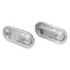 HOPESPANNER No.1J0949117 Side Marker Light Cover for VW T5 2003-2010 Waterproof White Blinker Corner Parking Light Turn Signal Light Lens Plastic 2 Pcs view 1