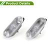 HOPESPANNER No.1J0949117 Side Marker Light Cover for VW T5 2003-2010 Waterproof White Blinker Corner Parking Light Turn Signal Light Lens Plastic 2 Pcs view 4