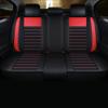 BPOOBP Custom Car Seat Covers for Mercedes-B#e nz A45 2018-2025 5 Seat Covers Full Set PU Leather Car Seat Protector Breathable Waterproof Compatible AirbagsBlack Red view 4