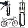 Fuel Tank Bike Frame Kit with 26in 6 Mag Integrated Wheel, Banana Saddle, Triple Tree Suspension Fork, 3.4L Integrated Fuel Tank for 2/4 Stroke Bike Engine view 3