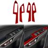 JKYUKU Real Carbon Fiber for Lexus Accessories Door Glass Lift Control view 2