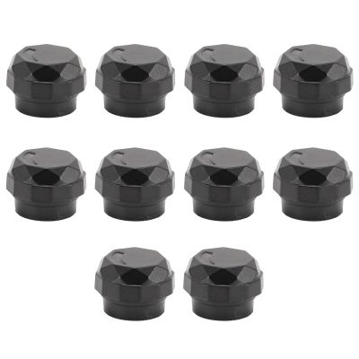 10PCS Radio Knob Assortment Replacement Plastic Control Knob with Long Lasting Use for 5R 5RA 5RB 5RC Plus Radio, 2 Way Radio Repairing Accessories