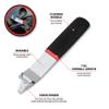 Performance Tool W83212 Windshield Wiper Arm Remover, Steel, Cushion Grip Handle, Black view 2