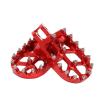 MZMRUPGFV Motorbike Foot Rests for MSX125 for GROM 125 2013-2022 for Monkey 125 2020-2022 Footpeg Footrest Pedals Foot Pegs Rests Footrest Pedals(Red) view 1