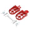 MZMRUPGFV Motorbike Foot Rests for MSX125 for GROM 125 2013-2022 for Monkey 125 2020-2022 Footpeg Footrest Pedals Foot Pegs Rests Footrest Pedals(Red) view 2