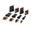 RQLZQPBW 20/50/100Sets 1.5 Series AMP Automobile Connectors 1/2/3/4/5/6 Pin Super Seal Waterprof Electrical Wire Connector PA66 Nylon(6P Male,20 Sets) view 2
