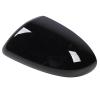 Side Door Mirror Cap, Side Mirror Cover Plastic Weather Exterior Rearview Mirror Cover Cap Black (Right) view 2