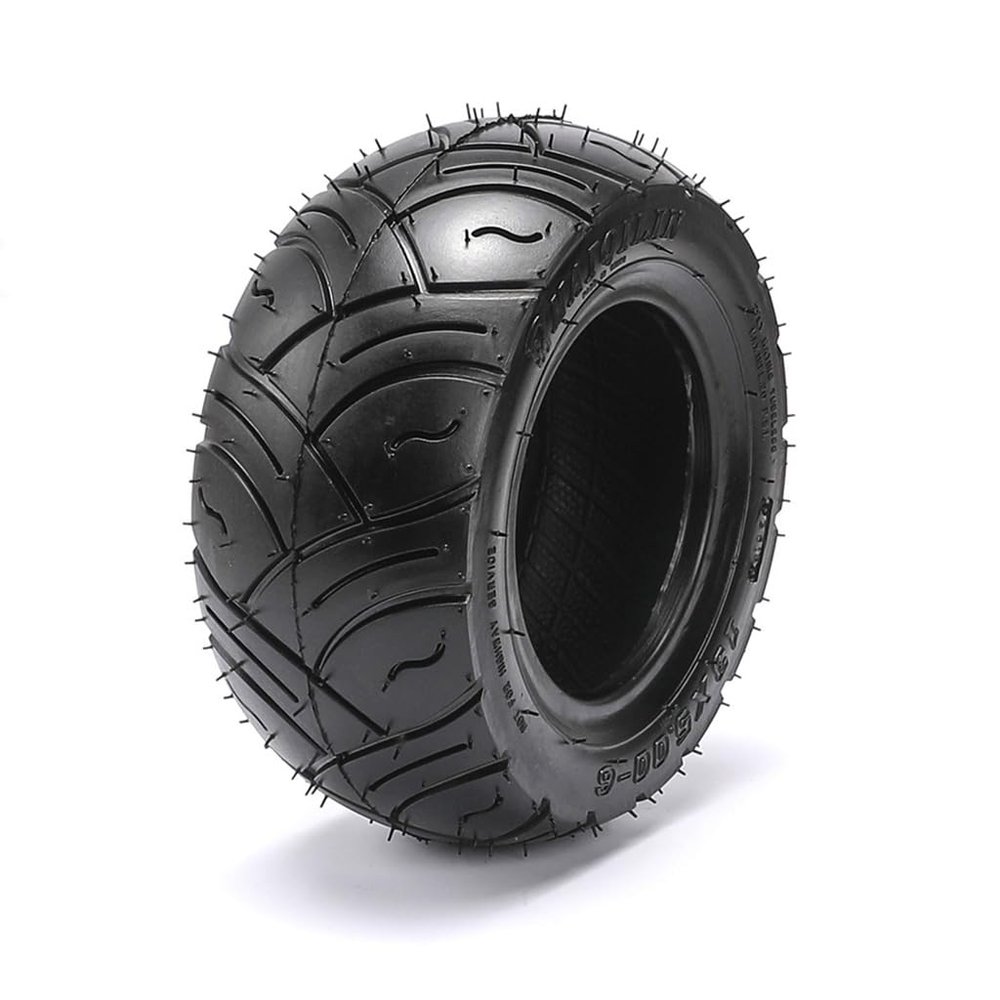13x5.00-6 ATV Tire Tubeless 13x5x6 13x5-6 Street Tire Tyre for Go Kart Quad AV UTV 4 Wheelers Golf Cart Buggy Dune Scooter Lawn Mower Garden Tractor Pocket Bike Wheelchair Mini Bike