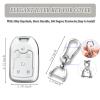 RFSRZ Key Fob Case Fit for Chevy Suburban Tahoe GMC Terrain Yukon XL Smart 6 Buttons Soft TPU Full Cover Remote Protector (Silver) view 3