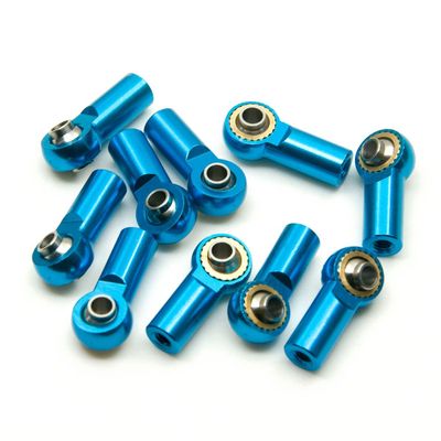WEFEINO 10Pcs Aluminum M3 CW Tie Rod End Ball Joint Link