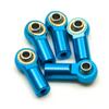WEFEINO 10Pcs Aluminum M3 CW Tie Rod End Ball Joint Link view 2