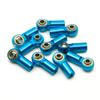 WEFEINO 10Pcs Aluminum M3 CW Tie Rod End Ball Joint Link view 4
