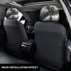 Snow Mountain Lone Wolf Car Seat Headrest Cover Stretch Breathable Car Headrest Covers Universal Headrest Covers for Cars Funny SUV Seat Head Rest Protector Fit Most Cars Sedan Van view 2