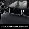 Snow Mountain Lone Wolf Car Seat Headrest Cover Stretch Breathable Car Headrest Covers Universal Headrest Covers for Cars Funny SUV Seat Head Rest Protector Fit Most Cars Sedan Van view 3