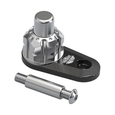 FJMQHU Heavy-Duty Motorcycle Brake Lever Lock for Electric Scooters, Silver