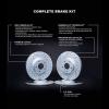R1 Concepts Front and Rear Brake Rotors and Drum Fits 1983 Buick Century view 3