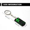 KOSPOGO Hope For A Cure Non Hodgkins Lymphoma Awareness Keychain Aluminum Car Key Chain, Key Chain Charm, Keychain Accessories for Women Men Gifts Purse Bag Accessories Keychains view 4