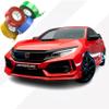 3M Chrome Delete Tape Stripe | Vinyl Film Car Wrap Custom Stripes | High Gloss Hot Rod Red | HG13 | 17" x 25ft | Instawraps Heat Resistance Pro Wrapping Glove - Included view 1