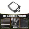 Gear Shifter Decoration Panel Trim Center Console Frame Cover Compatible with BMW 5 Series G60 i5 530i 540i 2024 2025+ Genuine Carbon Fiber Shift Knob Panel Sticker Interior Accessories (Matte) view 4