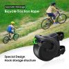 Bike Tow Rope, Retractable Parent Child Pull Traction Strap with Stronger Hook, Kids Tow Behind Bike System, Portable Outdoor Cycling Elastic Tow Rope, for Any view 4