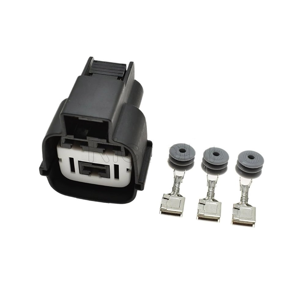NNCSNE Car Plug 1-20Sets 3P 7.8mm Auto Connector Electronic Fan p/Lug MG642292-5 MG652290-5 DJ7032K-7.8-11 DJ7032K-7.8-21(Female Set,1Set)