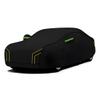 car Cover Waterproof Compatible with Acura NSX 1991-2024,Outdoor car Cover Rain and Sun Protection, with ZipperBlack Green view 2