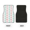 Coral and Teal Arrows Print Universal Car Mats 4 Piece Set,Car Floor Mats for SUV,All-Weather Auto Floor Mats for A Cleaner view 2