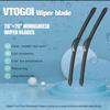 OEM Windshield Wiper Blades Replacement for Ford Edge 2007-2014 Lincoln MKX 2007-2015, All Weather Original Factory Quality Front & Rear Wipers Set 26"+20"+14" (Pack of 3) view 2