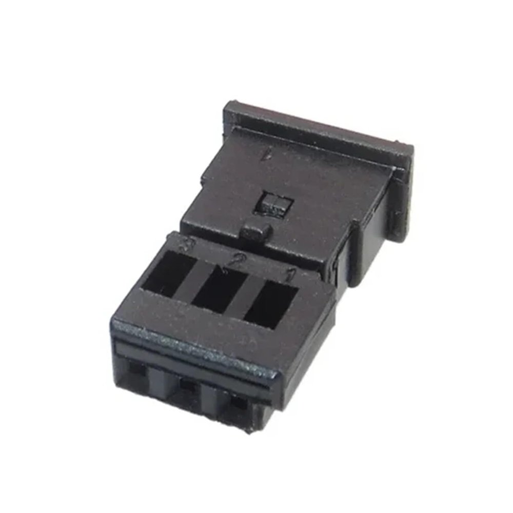 NNCSNE Car Plug 3 Pin Car Loudspeaker Atmosphere Lamp Socket Auto Rainfall Sen/SOR Wiring Cable Connectors 1-968700-1 1355620-1 1-1718346-1 DJ7031B-0.6-11/21(Female Connector)