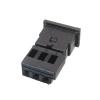 NNCSNE Car Plug 3 Pin Car Loudspeaker Atmosphere Lamp Socket Auto Rainfall Sen/SOR Wiring Cable Connectors 1-968700-1 1355620-1 1-1718346-1 DJ7031B-0.6-11/21(Female Connector) view 1