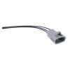 ROBAUN 1 Set 3 Pin 90980-11020 90980-11607 Car Headlight Wire Socket for Auto Waterproof Cable Connector(Male 20cm Wires) view 1