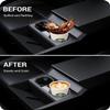 BASENOR 2024 2025 2026 Tesla Cybertruck Center Console Cup Holder Insert [Carbon Edition] Silicone Non-Slip Car Drink Holder Cybertruck Interior Accessories view 3