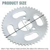 MDEOOSKY 25H Sprocket 47T 3 Holes Electric Scooter Rear Sprocket Replacement for Electric Bicycle and Electric Scooter view 2