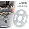 MDEOOSKY 25H Sprocket 47T 3 Holes Electric Scooter Rear Sprocket Replacement for Electric Bicycle and Electric Scooter view 4