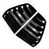 Cnswee6 Rear Window Vent Louver Shutter Trim Cover ABS Glossy Black for VW Golf MK5 5-Door Hatchback 2004-2008 view 1